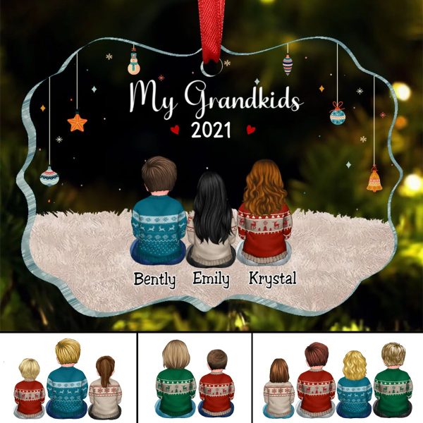 Family - My Grandkids - Personalized Transparent Ornament (TB) Fashion