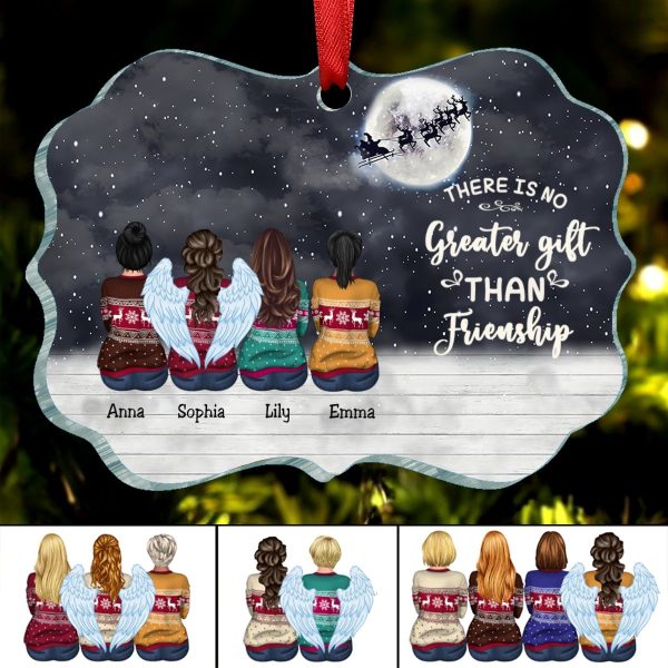 Sisters -  There Is No Greater Gift Than Sisters - Personalized Acrylic Ornament For Cheap