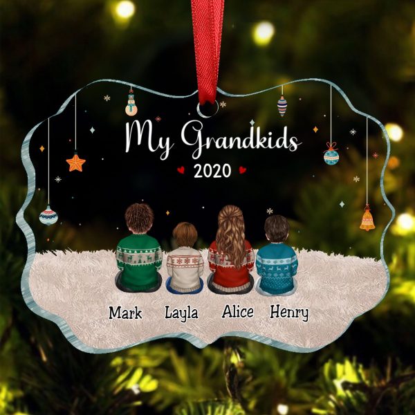 Family - My Grandkids - Personalized Transparent Ornament (TB) Fashion - Image 3