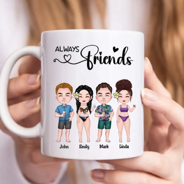 Friends - Always Friends - Personalized Mug Discount - Image 2