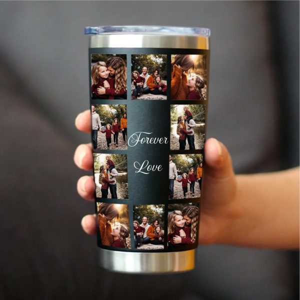 20oz Stainless Steel Insulated Tumbler - Leak Proof & Cup Holder Friendly Online now - Image 3