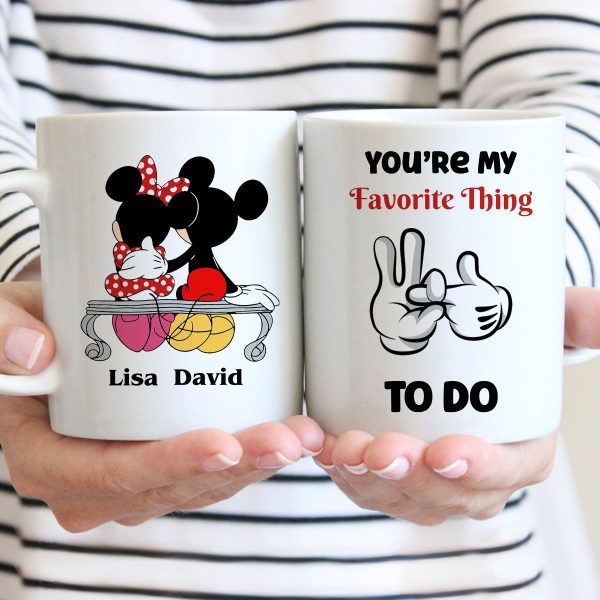 Couple - You re My Favorite Thing To Do - Personalized Mug For Sale