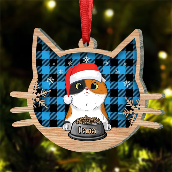 Cat Lovers - Happy Cat On Christmas Day - Personalized Ornament (LH) For Discount - Image 3