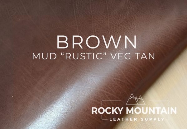 Conceria Walpier - Mud - Rustic  Vachetta Veg Tanned Leather (HIDES) Supply - Image 4