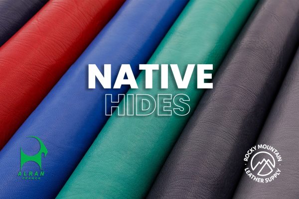 Alran - Chevre  Native  - Rustic Goat Leather (HIDES) For Cheap