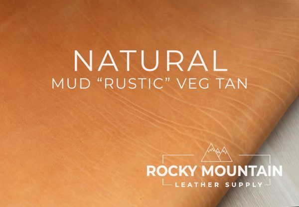 Conceria Walpier - Mud - Rustic  Vachetta Veg Tanned Leather (HIDES) Supply - Image 2